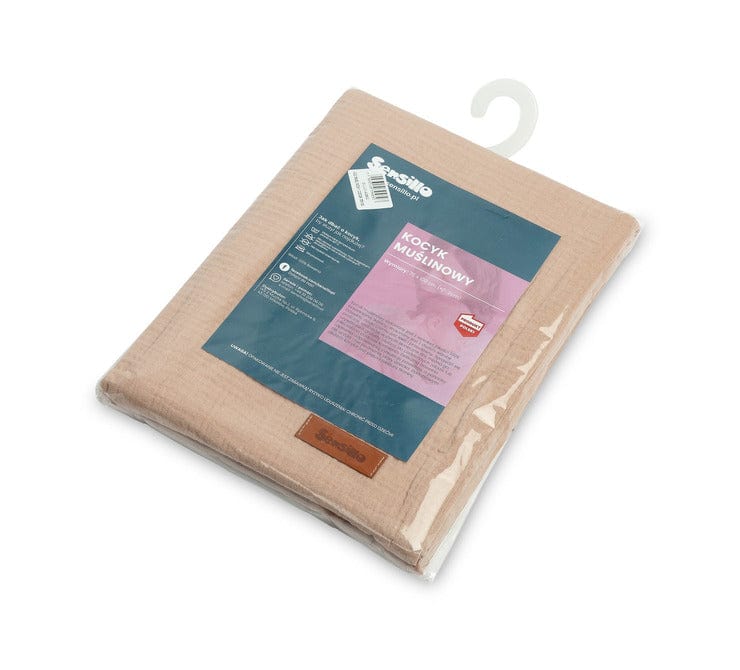 Pătură de muselină Cocoa 75X100cm Sensillo