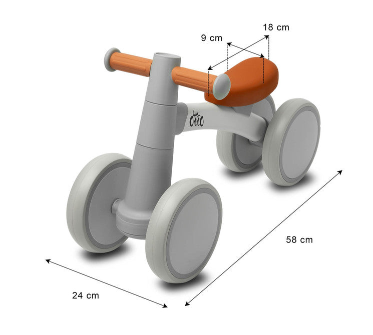 Велосипед За Баланс Otto Blue Caretero Toyz --- BebeMama