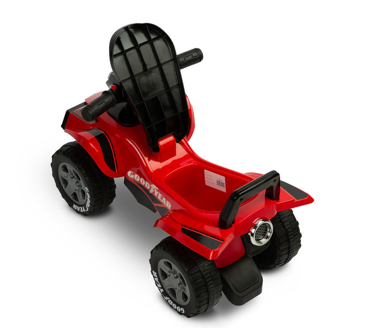 Кола Ride-Оn Quad Gооdyear Червен Caretero Toyz