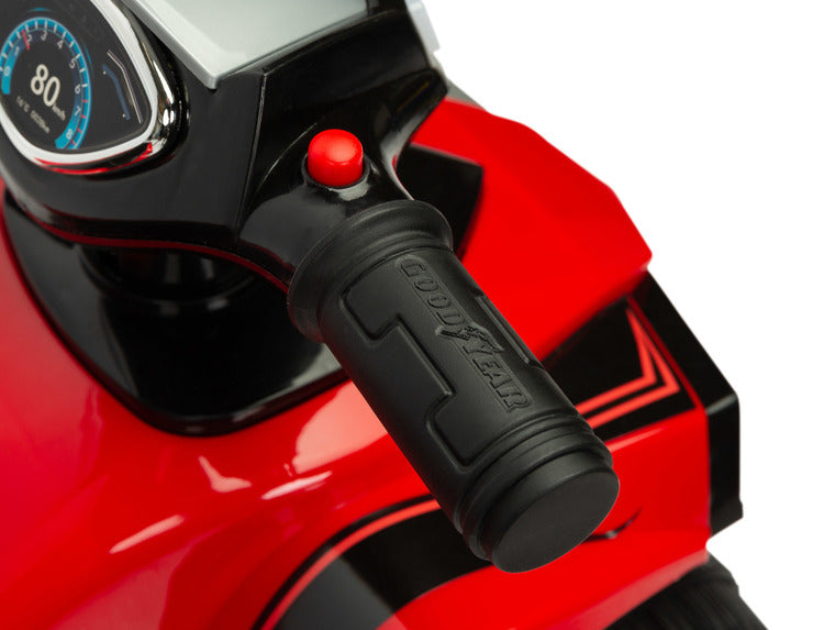 Кола Ride-Оn Quad Gооdyear Red Caretero Toyz --- BebeMama