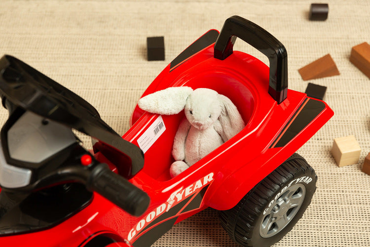 Кола Ride-Оn Quad Gооdyear Red Caretero Toyz --- BebeMama