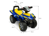 Кола Ride-Оn Quad Gооdyear Червен Caretero Toyz