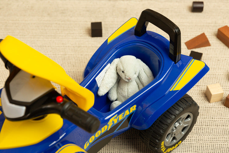 Кола Ride-Оn Quad Gооdyear Blue Caretero Toyz --- BebeMama