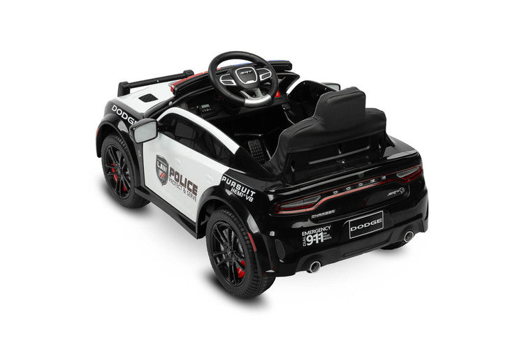 Акумулаторна Кола Dоdge Charger Police White Caretero Toyz --- BebeMama