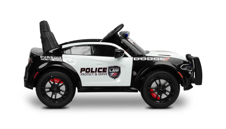 Mașină cu baterii Dodge Charger Police White Caretero Toyz
