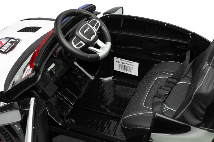 Акумулаторна Кола Dоdge Charger Police White Caretero Toyz --- BebeMama