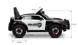 Mașină cu baterii Dodge Charger Police White Caretero Toyz