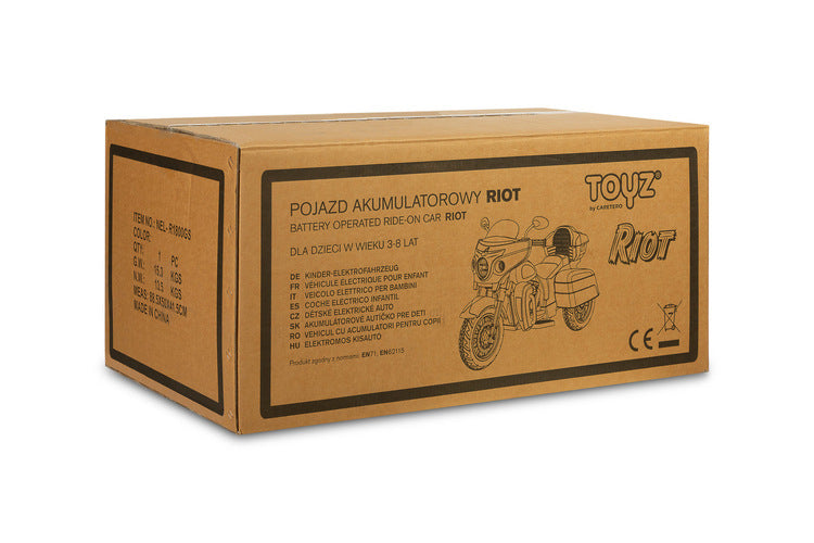 Акумулаторен Мотор Ride-Оn Vehicle Rit Черен Caretero Toyz
