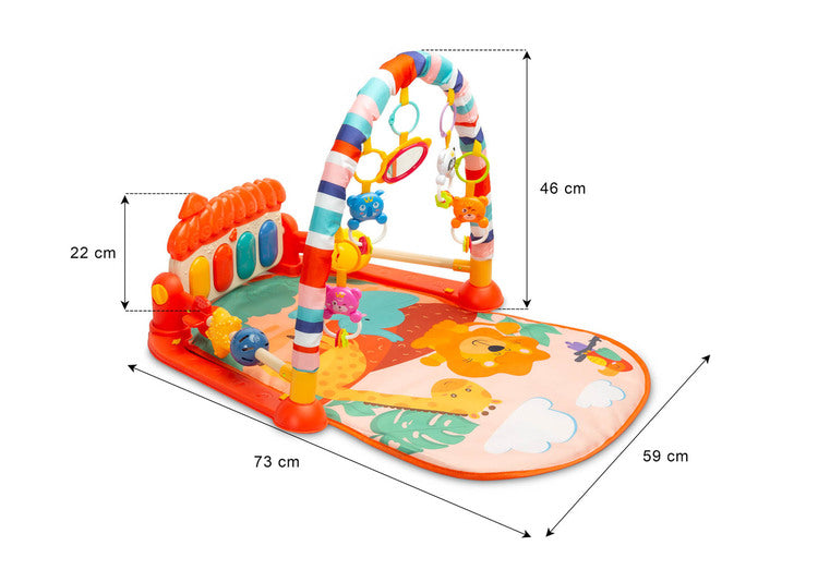 Gimnastică activă - Gama de saltele Zoo Caretero Toyz