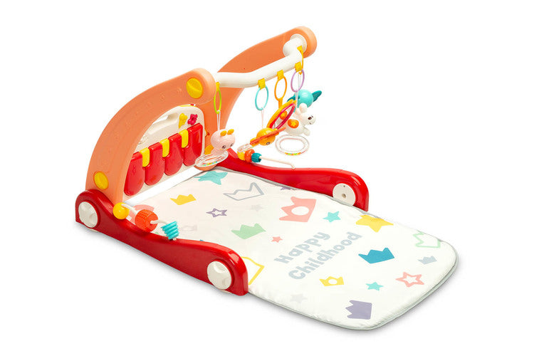 Проходилка С Музикална Подложка Розова Caretero Toyz