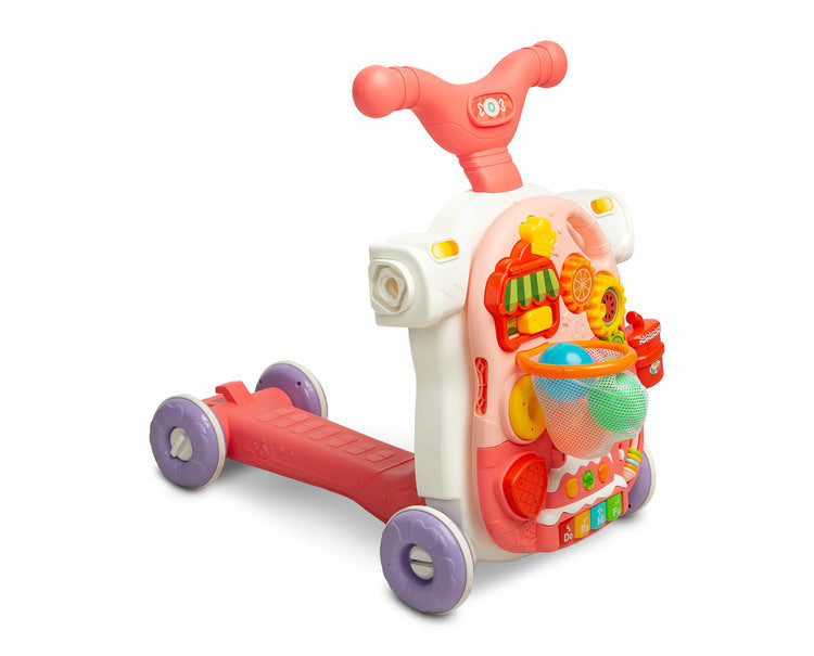 Многофункционална Проходилка 5В1 Pink Caretero Toyz --- BebeMama