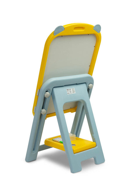 Образователна Дъска За Рисуване Със Стол Ted Жълт Caretero Toyz --- BebeMama