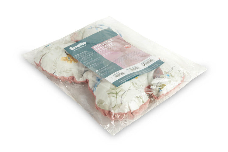 Възглавница Пеперуда 26X35 Розови Листа --- BebeMama