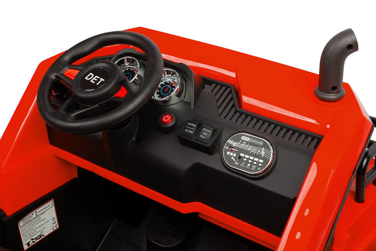 Акумулаторна Кола Самосвал Червен Caretero Toyz --- BebeMama