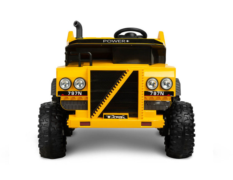 Акумулаторна Кола Самосвал Жълт Caretero Toyz --- BebeMama