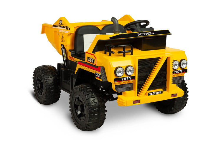 Акумулаторна Кола Самосвал Жълт Caretero Toyz --- BebeMama