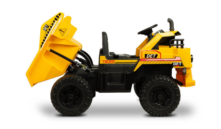 Акумулаторна Кола Самосвал Жълт Caretero Toyz --- BebeMama