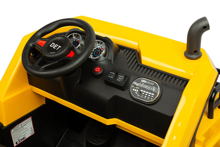 Акумулаторна Кола Самосвал Жълт Caretero Toyz --- BebeMama