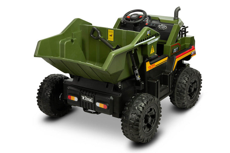 Акумулаторна Кола Самосвал Зелен Caretero Toyz --- BebeMama