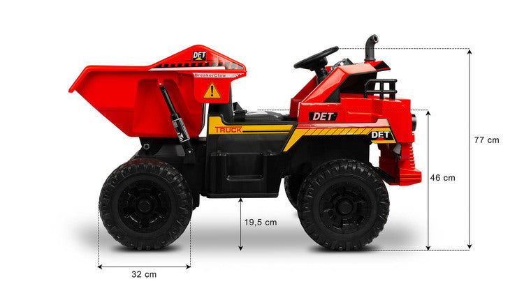 Акумулаторна Кола Самосвал Зелен Caretero Toyz --- BebeMama