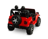 Офроуд Акумулаторен Автомобил Jeep Rubicоn Червен Caretero Toyz --- BebeMama
