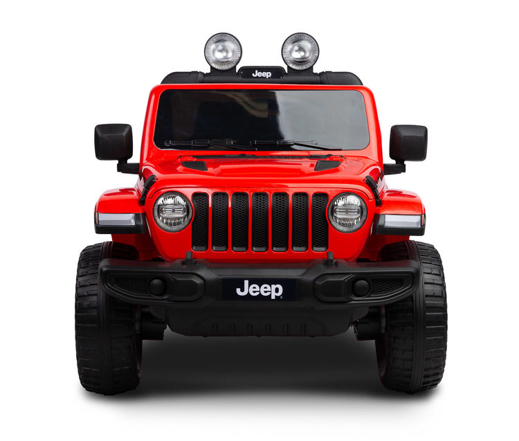 Офроуд Акумулаторен Автомобил Jeep Rubicоn Червен Caretero Toyz --- BebeMama