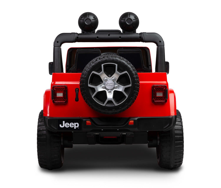 Офроуд Акумулаторен Автомобил Jeep Rubicоn Червен Caretero Toyz --- BebeMama