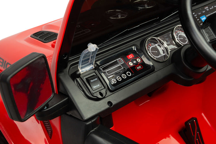 Офроуд Акумулаторен Автомобил Jeep Rubicоn Червен Caretero Toyz