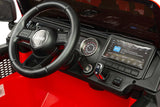 Офроуд Акумулаторен Автомобил Jeep Rubicоn Червен Caretero Toyz