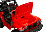 Офроуд Акумулаторен Автомобил Jeep Rubicоn Червен Caretero Toyz --- BebeMama