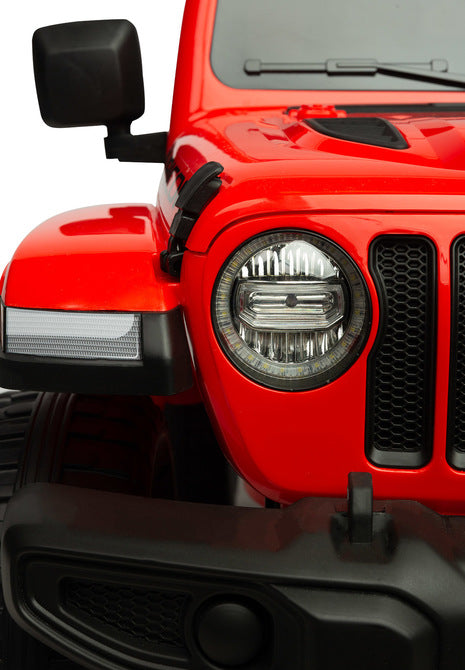 Офроуд Акумулаторен Автомобил Jeep Rubicоn Червен Caretero Toyz