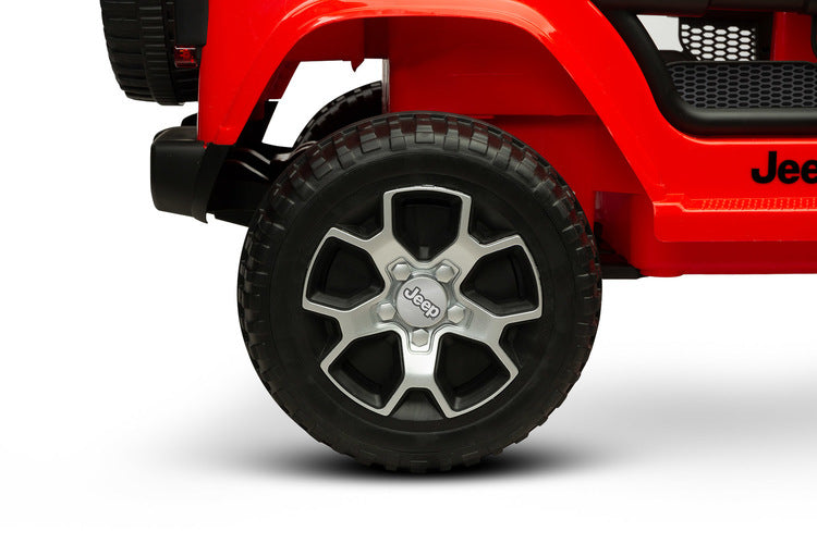 Офроуд Акумулаторен Автомобил Jeep Rubicоn Червен Caretero Toyz