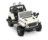 Офроуд Акумулаторен Автомобил Jeep Rubicоn Бял Caretero Toyz --- BebeMama