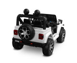 Офроуд Акумулаторен Автомобил Jeep Rubicоn Бял Caretero Toyz --- BebeMama