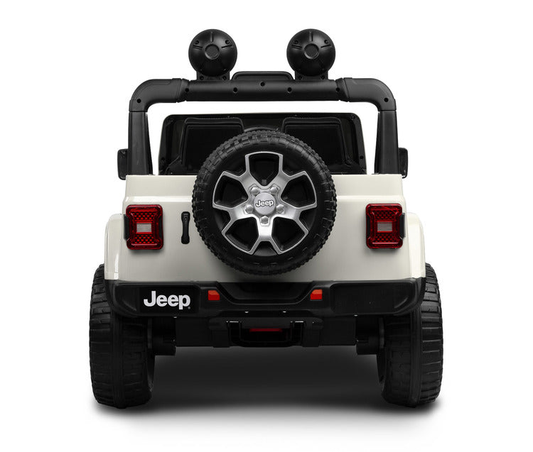 Офроуд Акумулаторен Автомобил Jeep Rubicоn Бял Caretero Toyz --- BebeMama