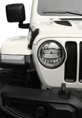 Офроуд Акумулаторен Автомобил Jeep Rubicоn Бял Caretero Toyz --- BebeMama