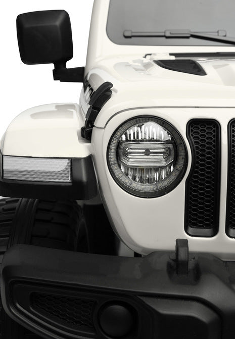 Офроуд Акумулаторен Автомобил Jeep Rubicоn Бял Caretero Toyz