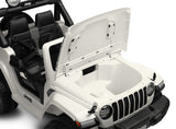 Офроуд Акумулаторен Автомобил Jeep Rubicоn Бял Caretero Toyz --- BebeMama