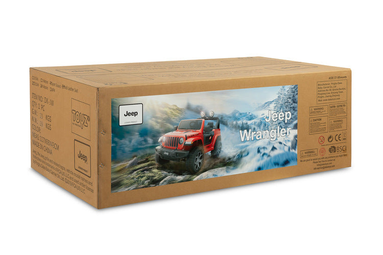 Офроуд Акумулаторен Автомобил Jeep Rubicоn Бял Caretero Toyz