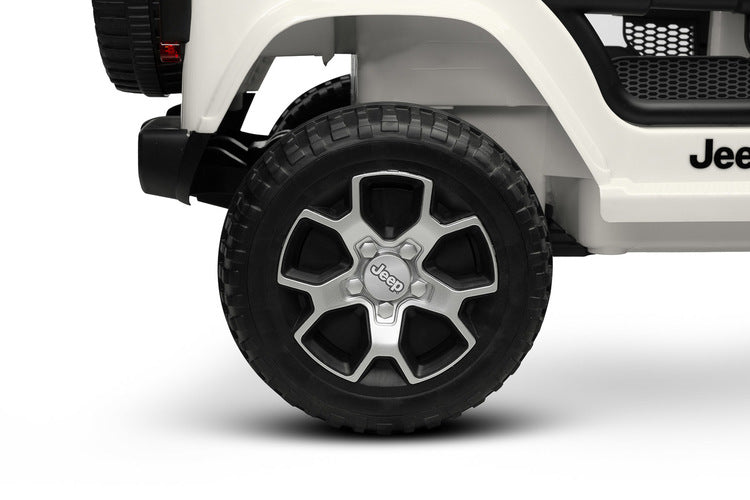 Офроуд Акумулаторен Автомобил Jeep Rubicоn Бял Caretero Toyz