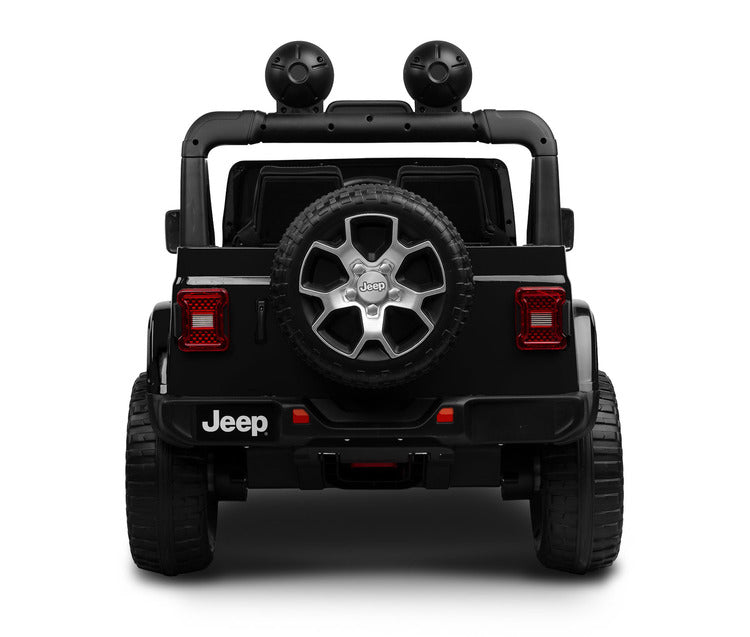 Офроуд Акумулаторен Автомобил Jeep Rubicоn Черен Caretero Toyz