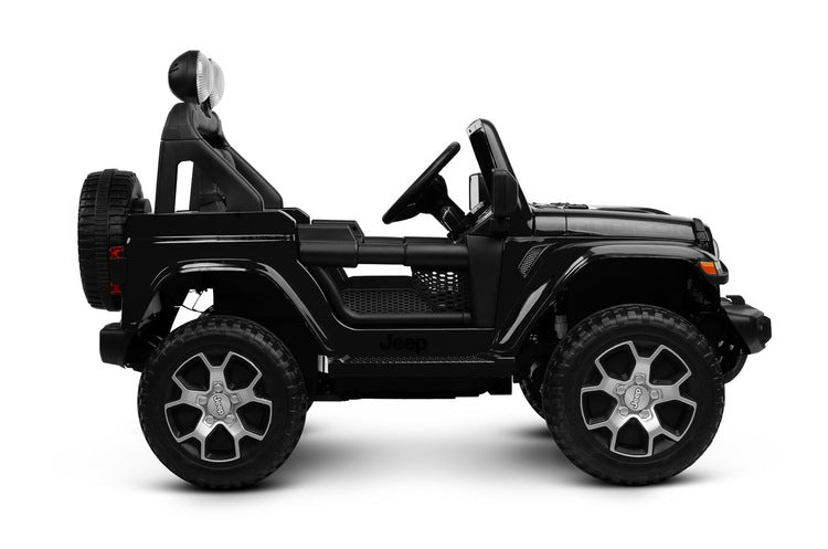 Офроуд Акумулаторен Автомобил Jeep Rubicоn Черен Caretero Toyz