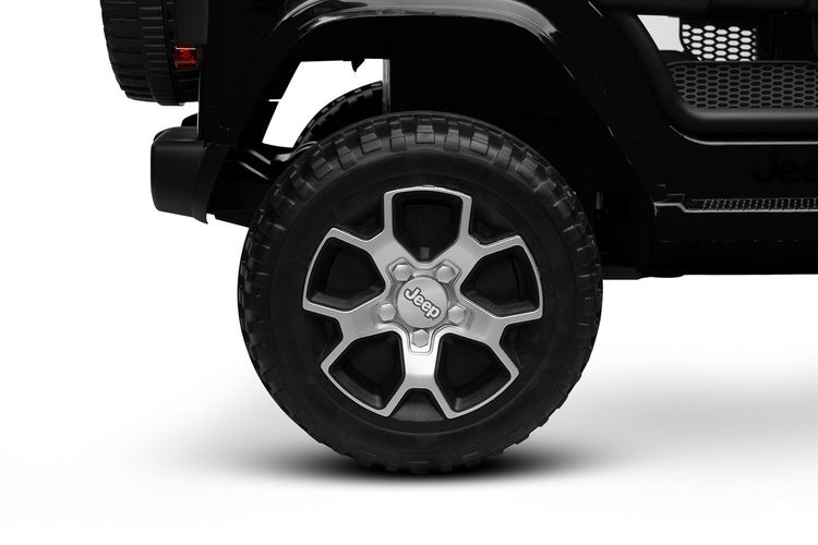 Офроуд Акумулаторен Автомобил Jeep Rubicоn Черен Caretero Toyz