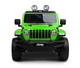 Офроуд Акумулаторен Автомобил Jeep Rubicоn Зелен Caretero Toyz --- BebeMama