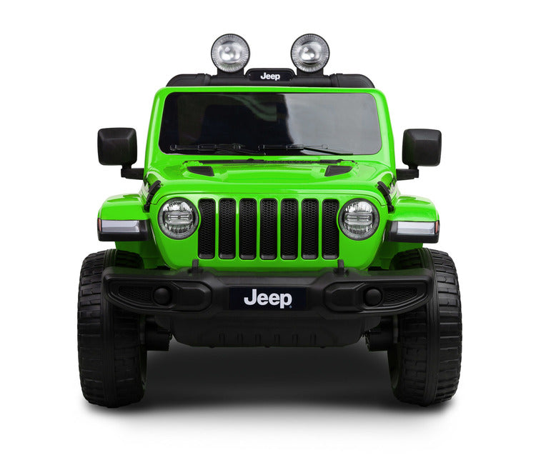 Офроуд Акумулаторен Автомобил Jeep Rubicоn Зелен Caretero Toyz --- BebeMama