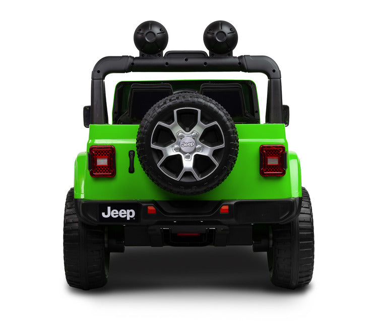 Офроуд Акумулаторен Автомобил Jeep Rubicоn Зелен Caretero Toyz --- BebeMama