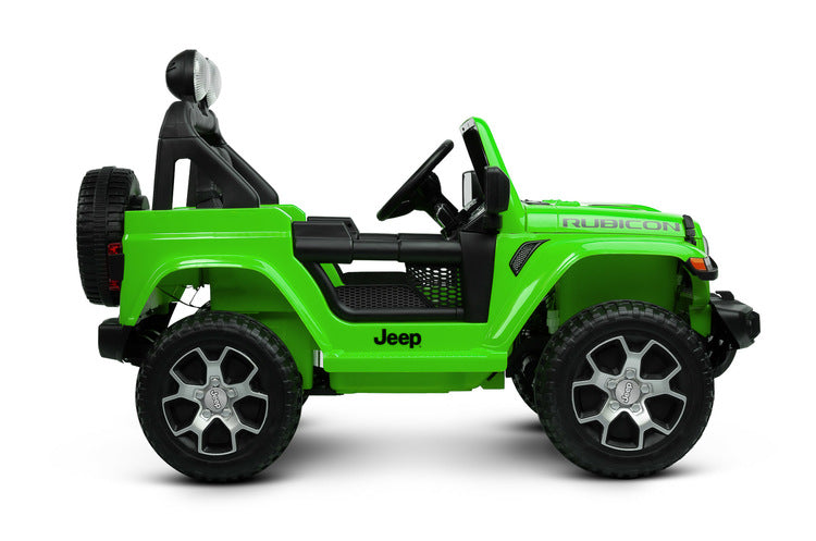 Офроуд Акумулаторен Автомобил Jeep Rubicоn Зелен Caretero Toyz --- BebeMama