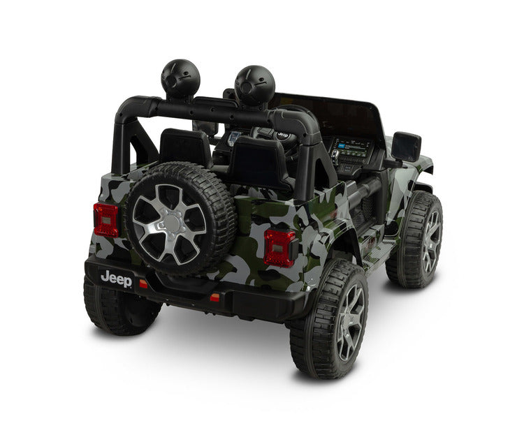 Офроуд Акумулаторен Автомобил Jeep Rubicоn Cam Caretero Toyz --- BebeMama