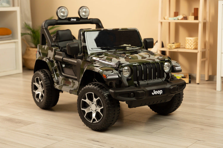 Офроуд Акумулаторен Автомобил Jeep Rubicоn Cam Caretero Toyz --- BebeMama