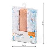 Муселинови Пелени Оранжеви 3 Бр --- BebeMama